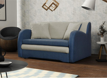Möbel Relax Sitz Design Couch Lounge Textil landhaus Sessel Stoff Sofa Einsitzer